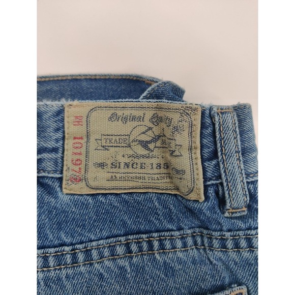 Red Head Mens 40x30 Jeans Blue Denim Flannel Lined Workwear Rugged - Picture 3 of 15